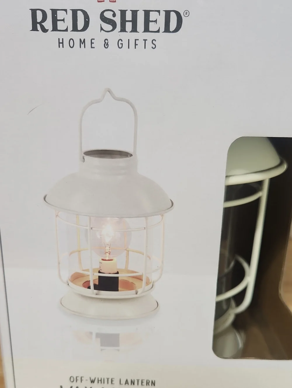 Red Shed Lantern Wax Warmer